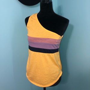 One shoulder free people shirt